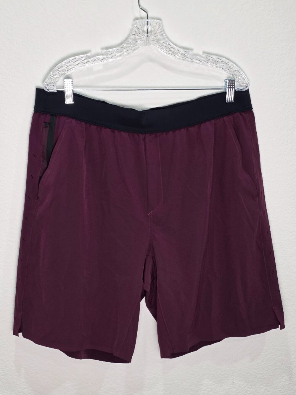 Ten Thousand The Interval Short Men's XXL Maroon Burgundy Athletic Training Shor